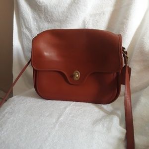 Real leather Coach bag